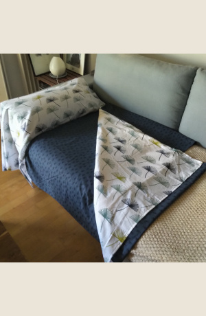 1 Place XL Océan Ecume Double Plume