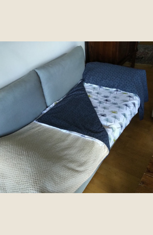 1 Place XL Océan Ecume Double Plume